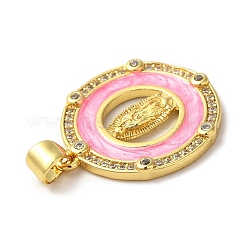 Покрытие стойки латунная эмаль прозрачные подвески из кубического циркония&nbsp;KK-Q771-08G