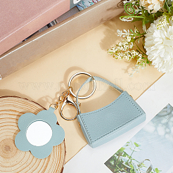 1 шт. портативный брелок для сумки из искусственной кожи&nbsp;AJEW-CL0001-64B