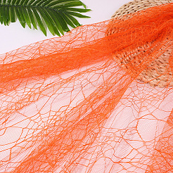 Полиэстеровая кружевная ткань с паутиной&nbsp;DIY-WH20049-44D