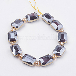 Непрозрачное стекло бисер нитей&nbsp;EGLA-K013-PL-03B