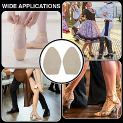 20 шт. 2 стиля противоскользящие накладки на обувь из замши&nbsp;AJEW-PH0007-56B