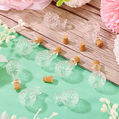 10шт стеклянные бутылки&nbsp;AJEW-TA0002-74