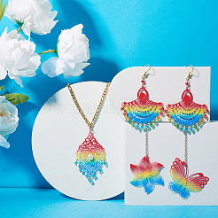 32 шт. 8 стильных филигранных подвески из нержавеющей стали 430&nbsp;STAS-BY0001-05