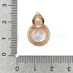 Латунные микро проложить кубического циркония подвески&nbsp;KK-E795-08KCG