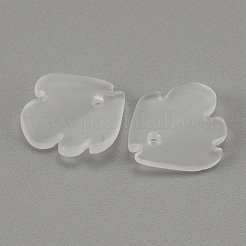 Матовые стеклянные подвески&nbsp;GLAA-WH0033-26