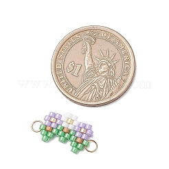 Подвески-коннекторы из стеклянных бусин&nbsp;PALLOY-MZ01210