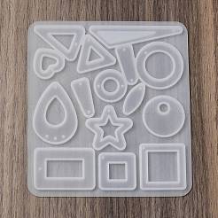 Силиконовые Молды для подвесок в форме ромба&nbsp;DIY-G109-01A