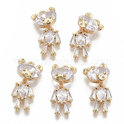 Латунные микро проложить кубического циркония подвески&nbsp;LS-KK-S354-152-NF