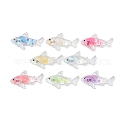 Прозрачные светящиеся акриловые подвески&nbsp;TACR-Z002-04