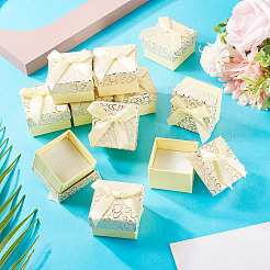 Бант картон бумага кольца подарочные коробки для хранения&nbsp;CON-TAC0001-16F