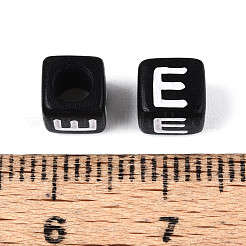 Начальные акриловые бусины с горизонтальной дырочкой&nbsp;OACR-ZX006-35E