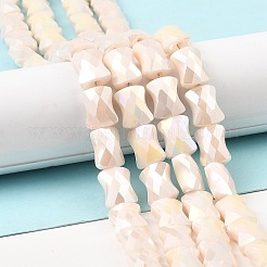 Нити стеклянных бусин ab цветной пластины&nbsp;EGLA-P051-06A-B03