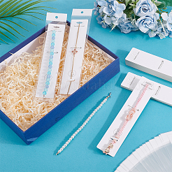 120 шт. бумажные карточки для демонстрации украшений для браслетов&nbsp;CDIS-PH0001-74A