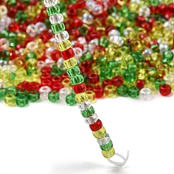4 цвет 8/0 рождественских круглых бисерных бусин Miyuki&nbsp;SEED-X0058-14