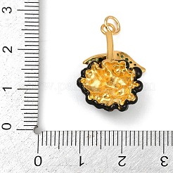 Латунь эмаль подвески&nbsp;KK-K405-01C-G