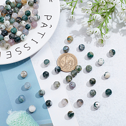 Натурального дерева агат бисер нитей&nbsp;G-AR0003-82