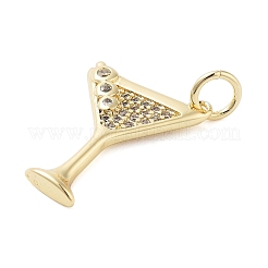 Стойки обшивки латунь микро проложить Циркон подвеску&nbsp;KK-NH0003-02G