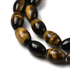 Природных тигровый глаз бисер нитей&nbsp;X-G-A275-A01-8x12mm