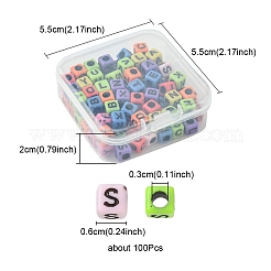 Ремесло стиль акриловые бусины&nbsp;MACR-YW0002-27