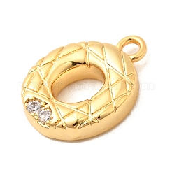 Латунные микро проложить кубического циркония подвески&nbsp;KK-C117-12G-O