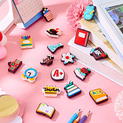 17 шт. 17 стиля школьных принадлежностей ПВХ пластиковые бусины&nbsp;KY-TA0001-46