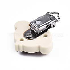 Пищевые экологически чистые силиконовые зажимы для детской соски&nbsp;SIL-T056-06