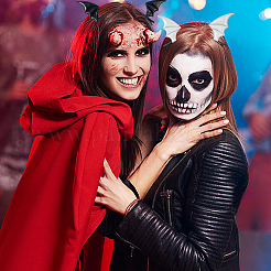 4 пара двухцветных заколок для волос из искусственной кожи аллигатора&nbsp;PHAR-CL0001-02