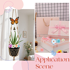 200шт 4 стиля тканевый искусственный цветок&nbsp;AJEW-SP0003-68