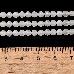 Бусины из натурального радужного лунного камня G-B074-B07-03