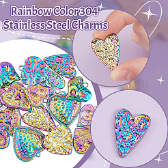 16 шт. 8 стиля подвесок из нержавеющей стали 304 и 201&nbsp;STAS-GA0001-56