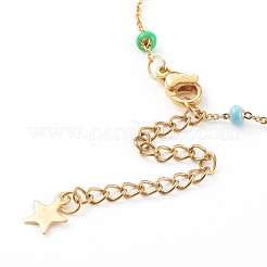 Браслеты-сателлиты из нержавеющей стали&nbsp;BJEW-JB06093