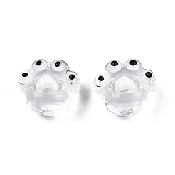 Прозрачные бусины из акриловой эмали&nbsp;TACR-G040-04