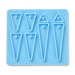 Голографический кулон треугольной формы своими руками&nbsp;DIY-K063-01