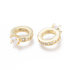 Латунные микро проложить кубического циркония подвески&nbsp;LS-KK-I673-15B