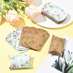 30 шт. 2 стильных бумажных подушек с цветочным принтом в подарочных коробках&nbsp;CON-FS0001-21B