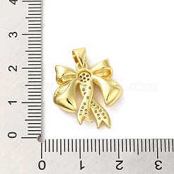 Латунные микропаве прозрачные подвески с фианитом&nbsp;FIND-Z041-10G