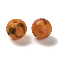 Бусины ручной работы матового бисера&nbsp;LAMP-C016-04C-04