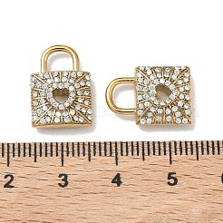 Подвески из нержавеющей стали 304 с микропаве из прозрачных кубических цирконий&nbsp;STAS-K295-48B-G