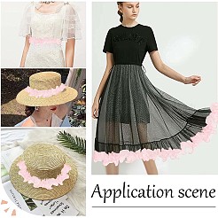 5 ярд плиссированной органзовой ленты&nbsp;OCOR-GF0002-33A