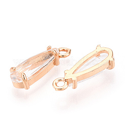 Граненые подвески стекла&nbsp;GLAA-T010-004J