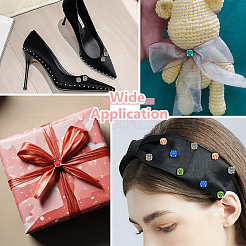 200шт. стеклянные пришивные стразы&nbsp;FIND-HS0001-62A