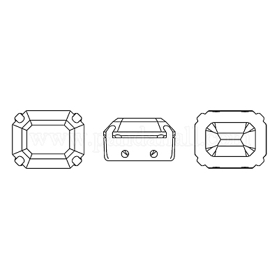 Пришивные чашки preciosa® maxima crystal X-PRC-SC12-50730-S-1