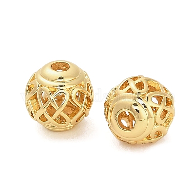 Латунные бусины&nbsp;KK-K374-09G-1