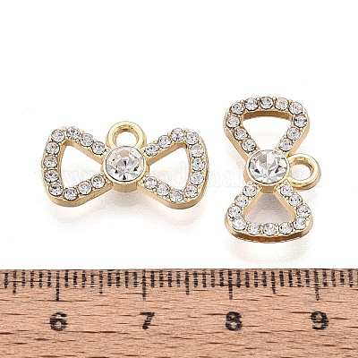 Подвески из сплава и хрусталя со стразами&nbsp;PALLOY-T095-10KCG-1