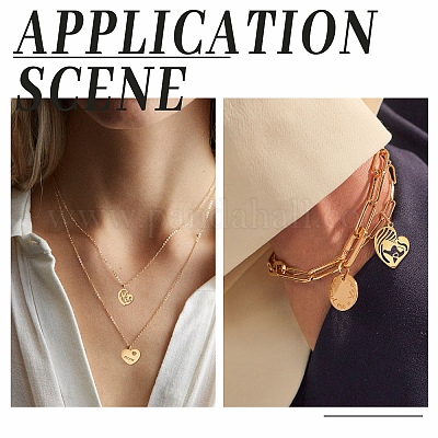 10 шт. 5 подвески ко Дню матери из нержавеющей стали 304 STAS-BBC0001-26-1