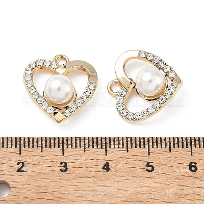 Подвески из сплава и страза&nbsp;ALRI-D303-14G-02-1