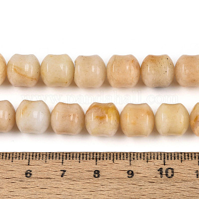 Природный Топаз нефрита бисер нитей&nbsp;G-N353-06A-02-1
