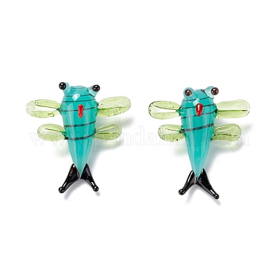 Бусины лэмпворк &nbsp;LAMP-D015-04-1