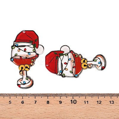Акриловые подвески с рождественской тематикой&nbsp;BACR-N002-01I-1