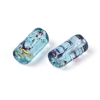 Прозрачные стеклянные бусины Пикассо&nbsp;SEED-N010-02J-1